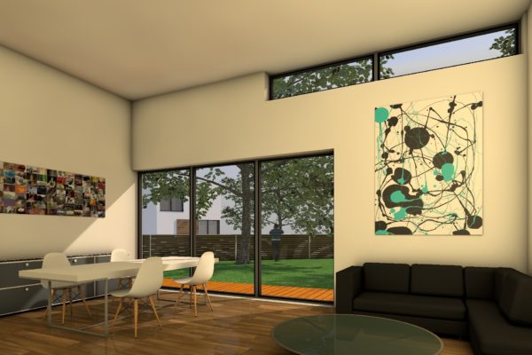 Bungalow in Massivbauweise Innenansicht