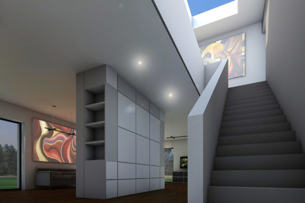 Modernes Haus Beispiel Inneneinrichtung 2