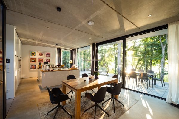 Stahlbetonfiligrandecke unbearbeitet